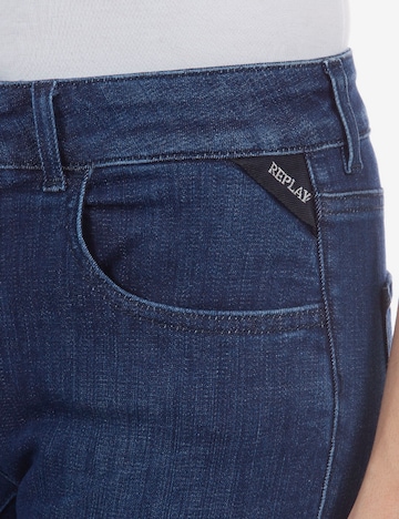 REPLAY Skinny Jeans 'Faaby' in Blauw