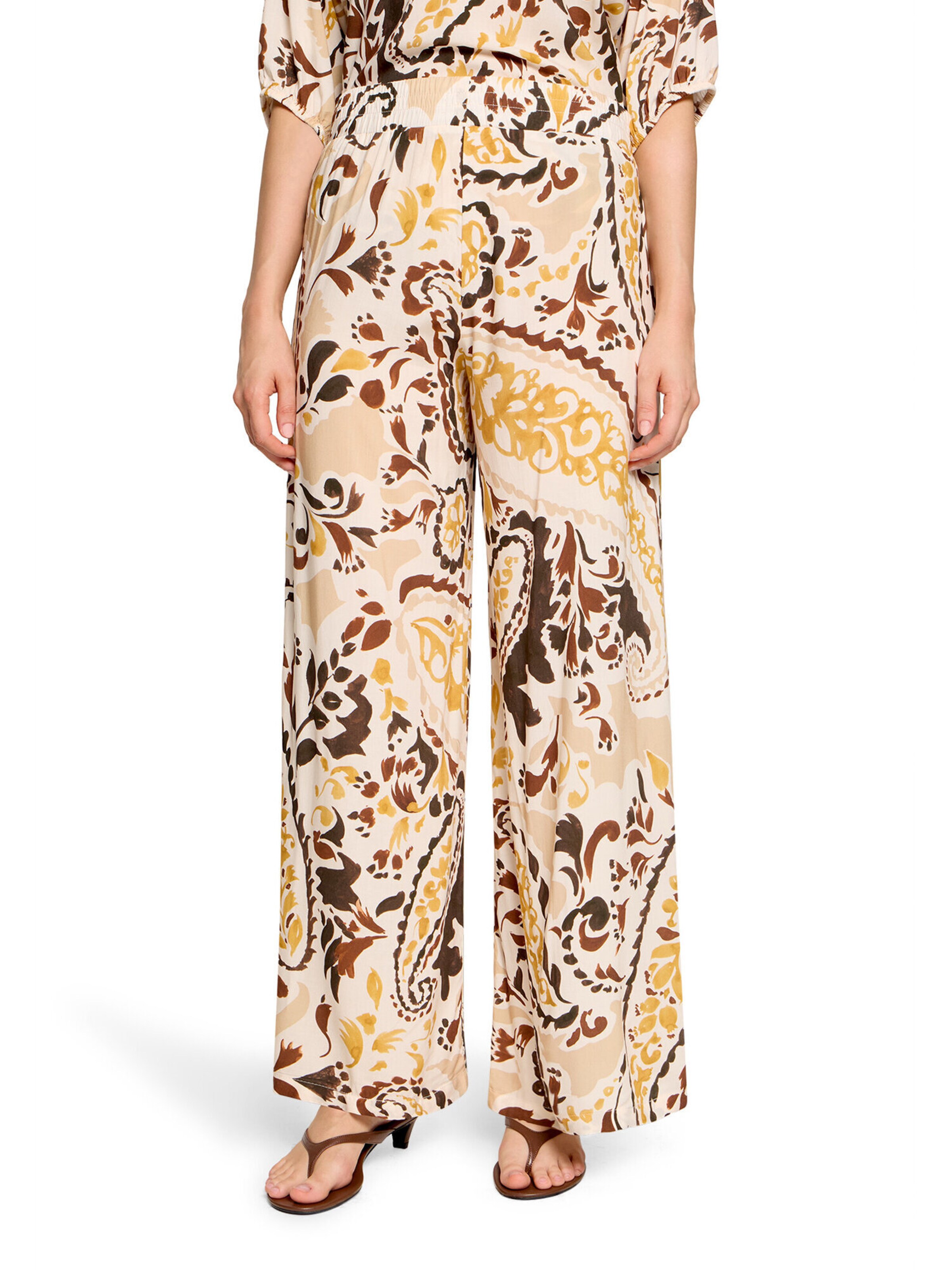 Cartoon Loose fit Trousers in Yellow