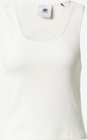 ELEMENT Top 'YARNHILP' in White: front