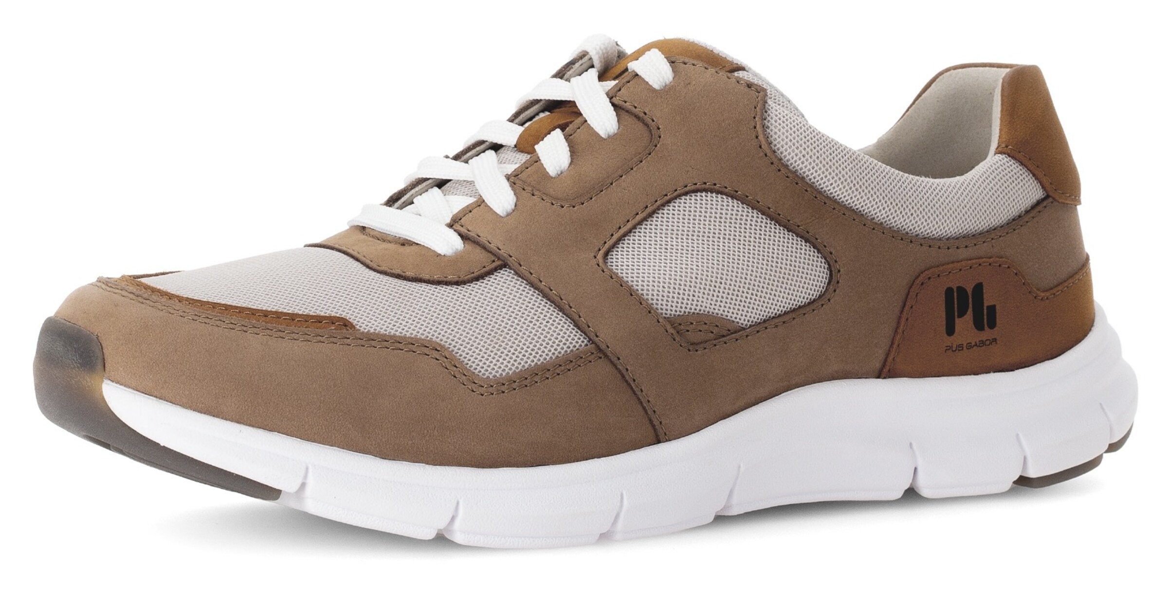 Pius Gabor Sneaker in Braun: Vorderseite