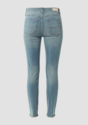 Skinny Pantaloni 'Sadie' di QS in blu