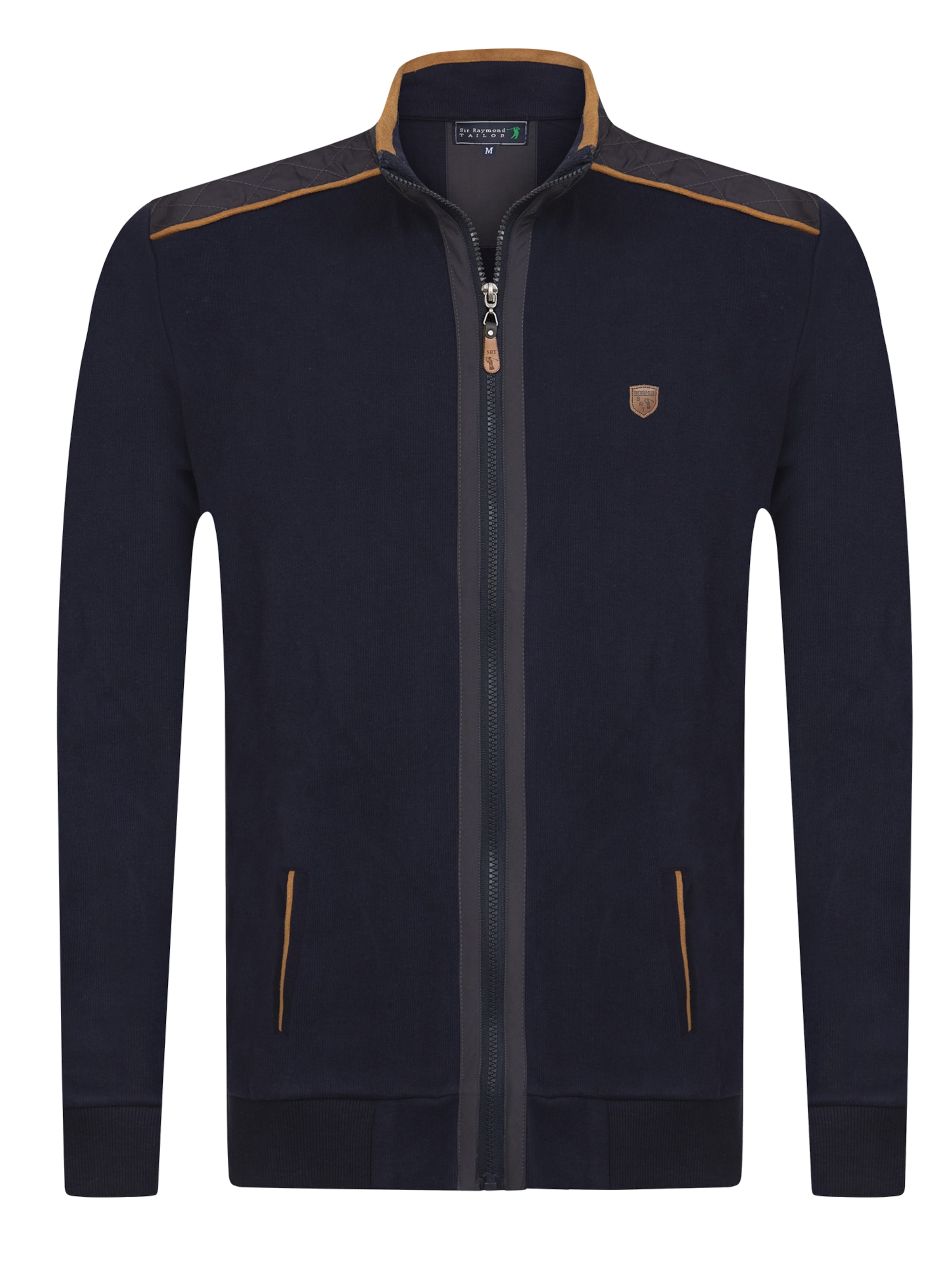 Sir Raymond Tailor Zip Up Hoodie Specter in Marine Blue Navy