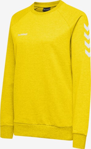 Hummel Sports sweatshirt in Yellow