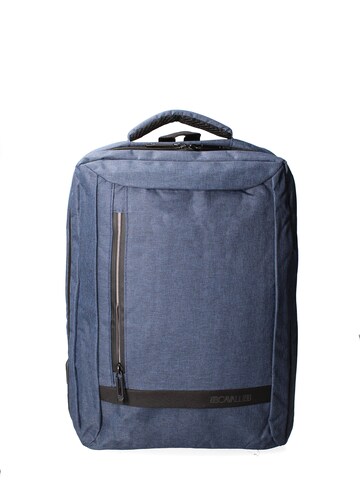 Zaino di B. Cavalli in blu: frontale