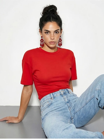 Bianco Lucci T-Shirts in Rot