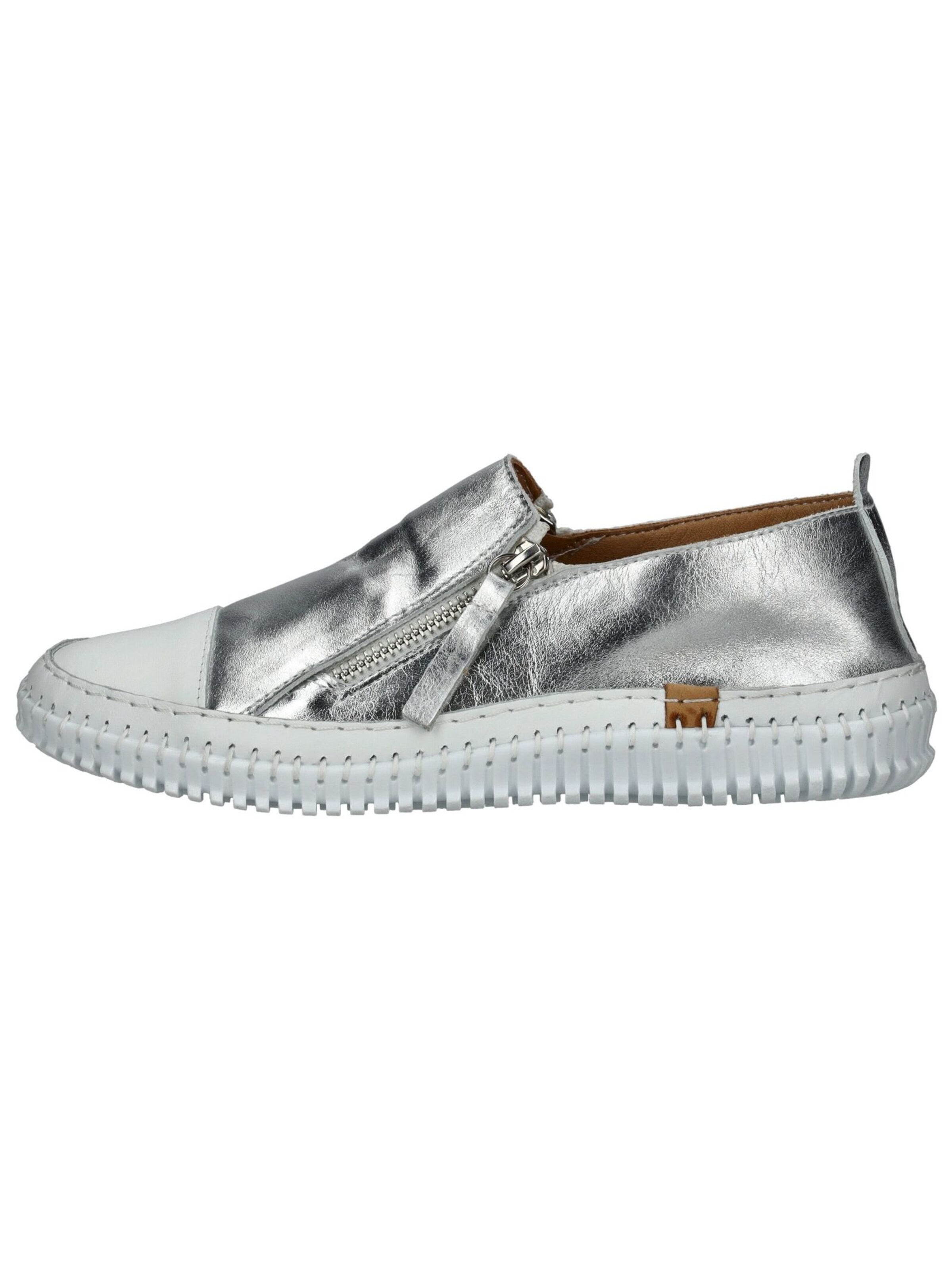 ANDREA CONTI Slip-ons in Silver