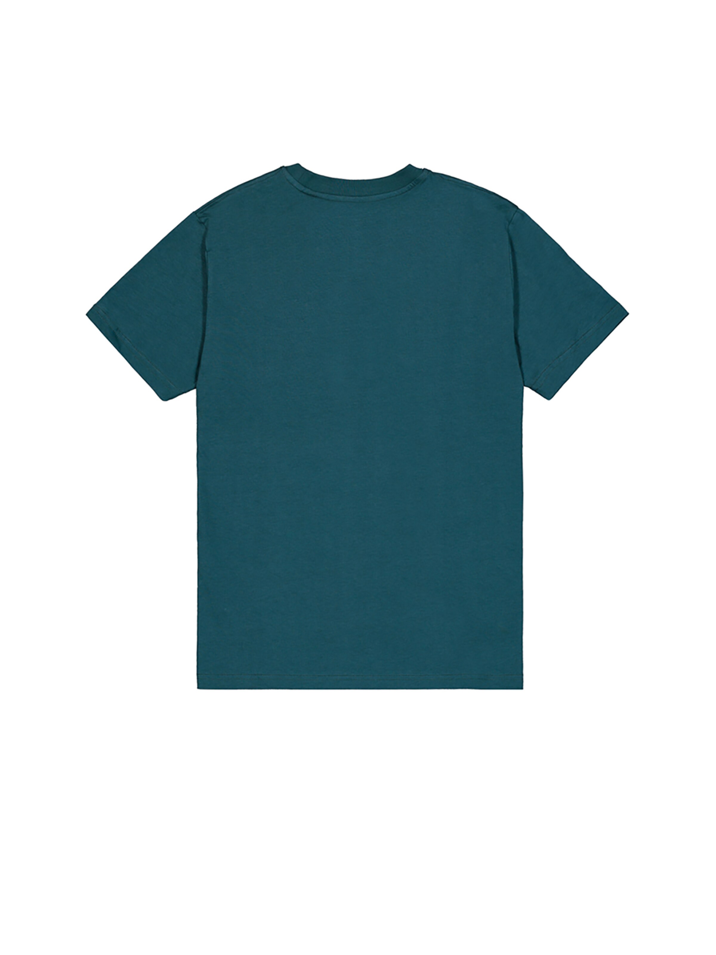 ALPHA INDUSTRIES Shirt 'Basic Logo' in Green
