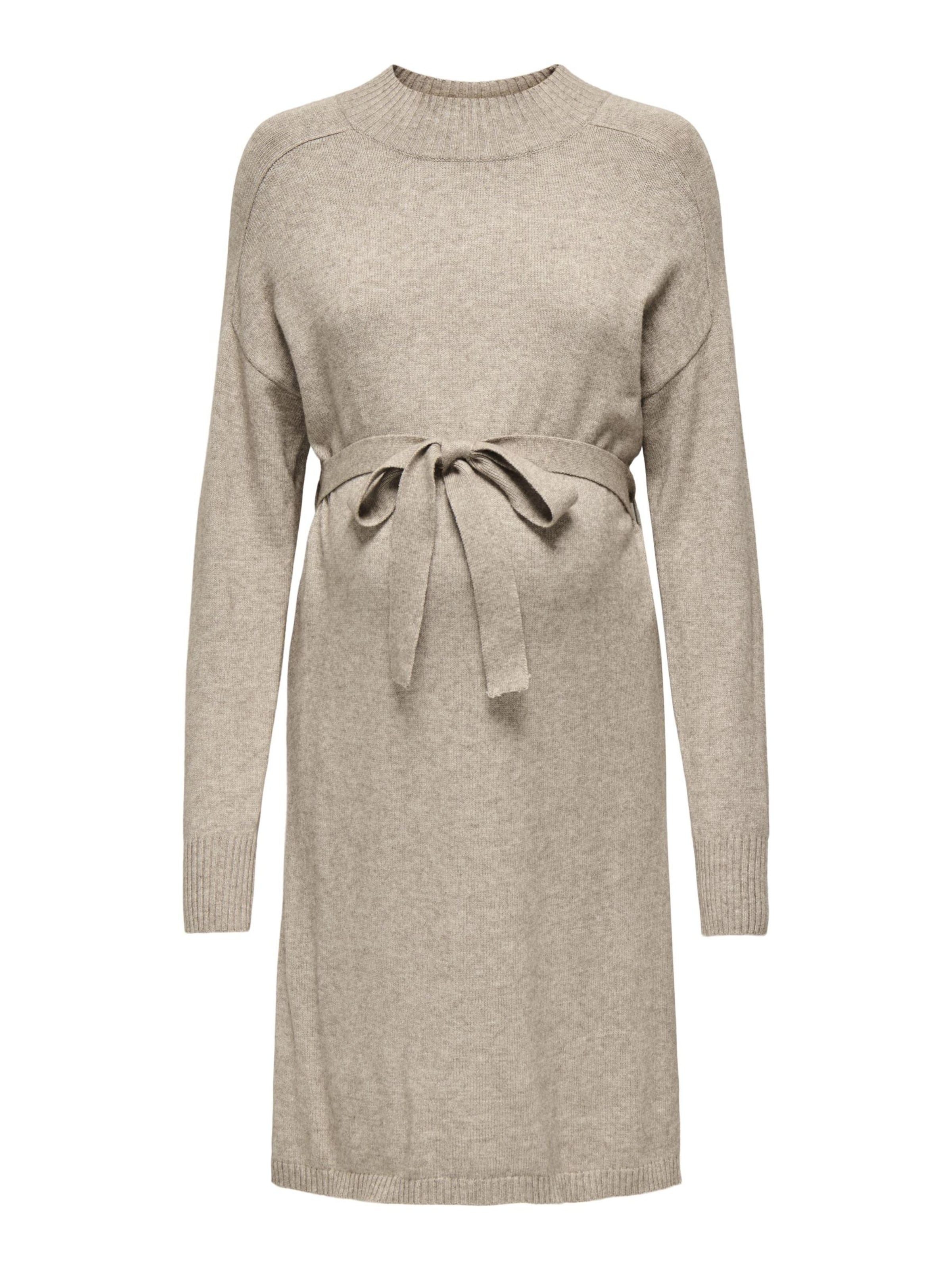 bēšs Only Maternity Adīta kleita 'OLMLEVA'