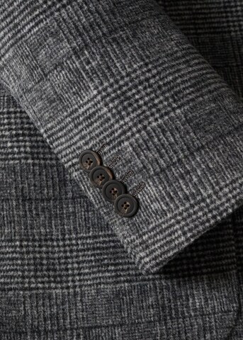 MANGO MAN Slim fit Suit Jacket 'Molina' in Grey