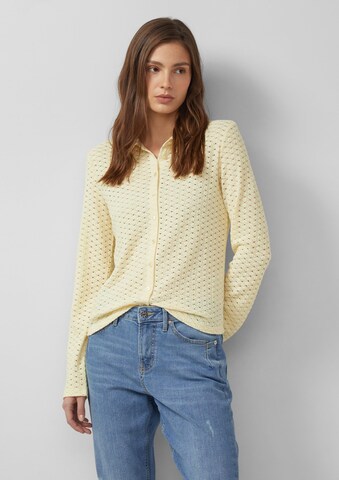 s.Oliver Blouse in Yellow: front