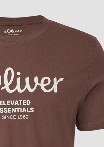 T-Shirt s.Oliver en marron