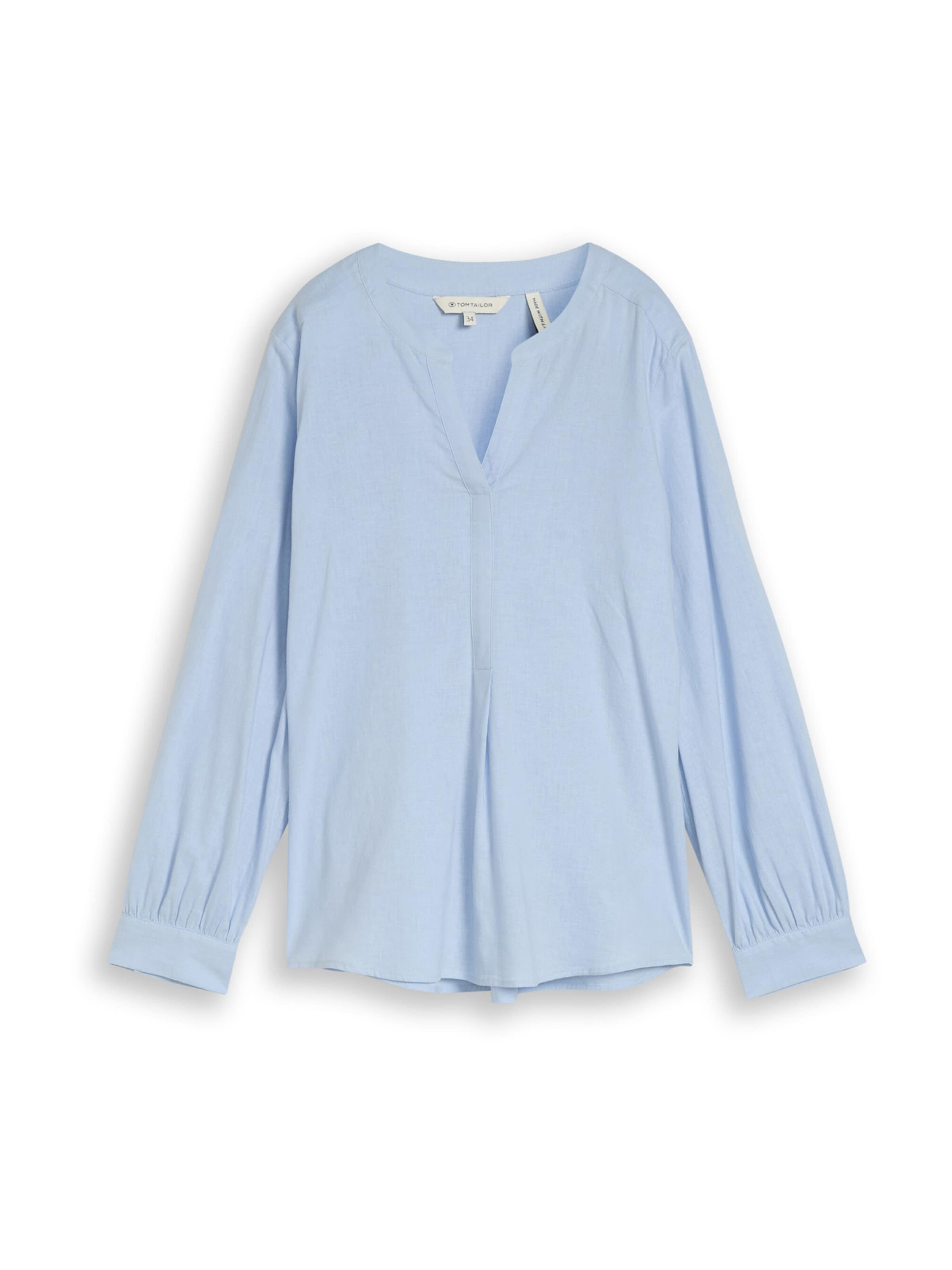 Camicia da donna di TOM TAILOR in blu: frontale