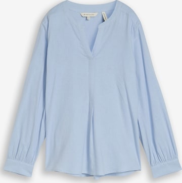 Camicia da donna di TOM TAILOR in blu: frontale