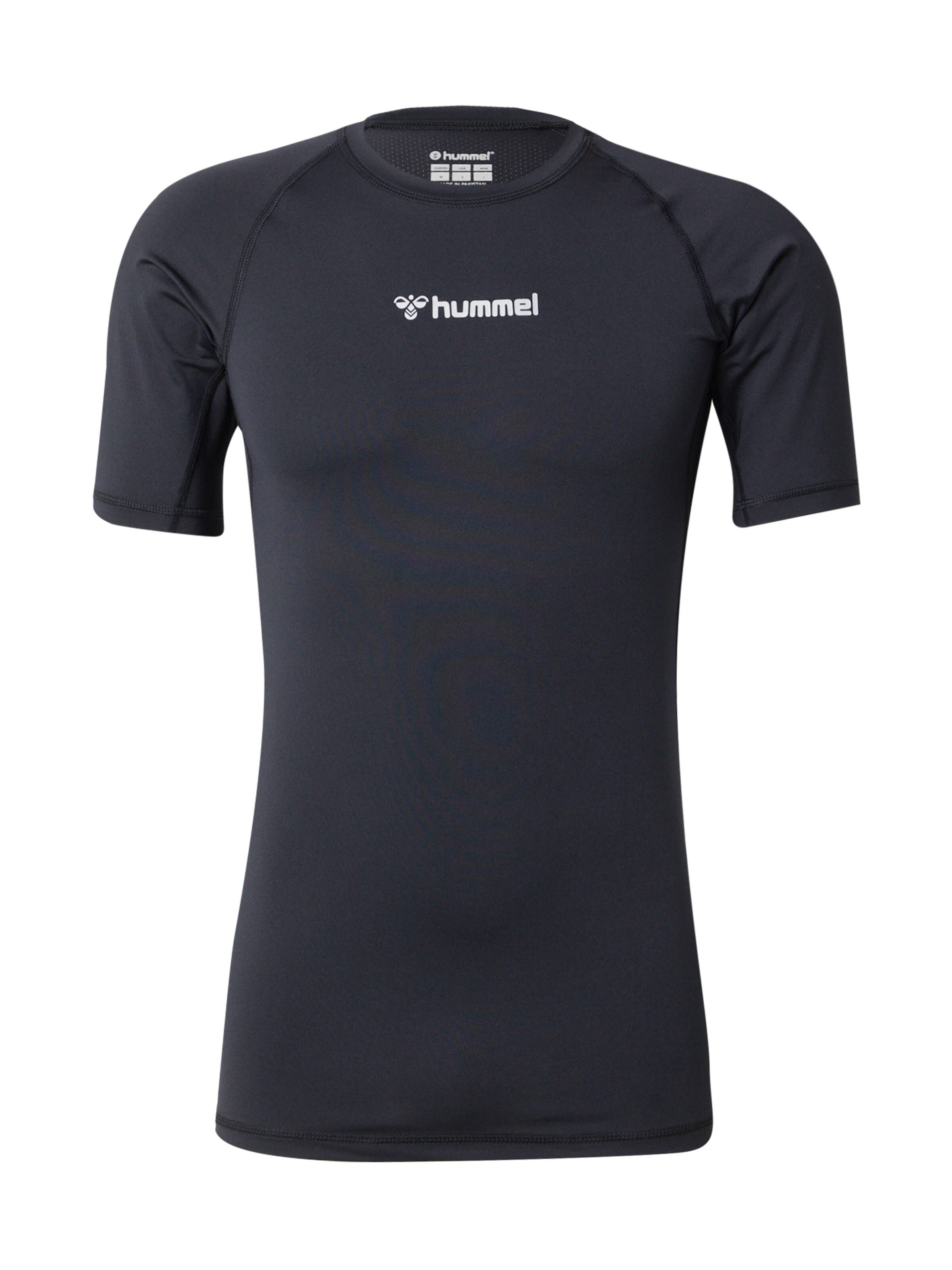 Maglia funzionale di Hummel in nero: frontale