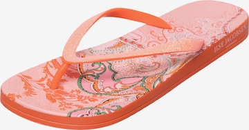 ILSE JACOBSEN T-Bar Sandals 'CHEER03LEY' in Pink: front