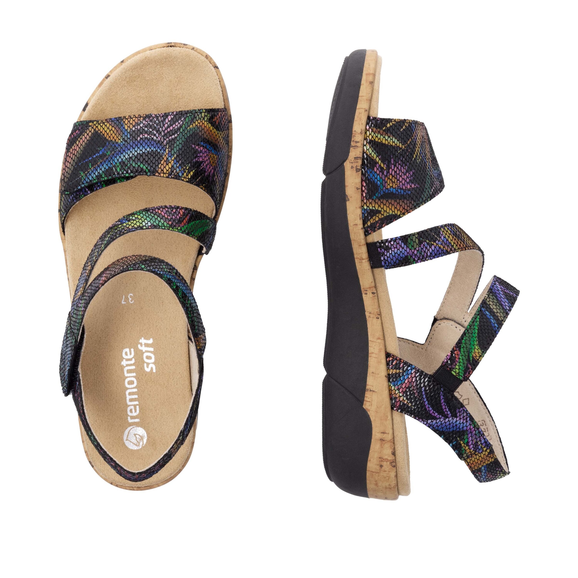 Sandales REMONTE en noir