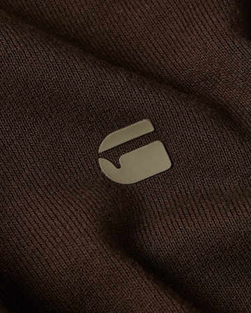 G-STAR Sweat jacket in Brown