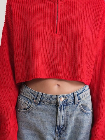 Pullover 'Pullover' di MixRay in rosso