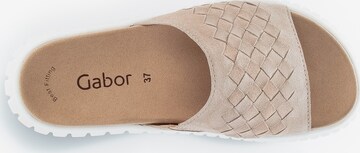 GABOR Mules in Beige