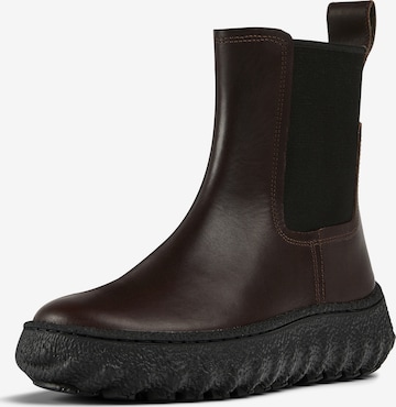 CAMPER Chelsea Boots 'Ground' in Brown: front
