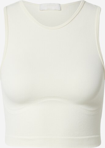 LeGer by Lena Gercke Sports Top 'Evelyn' in Beige: front