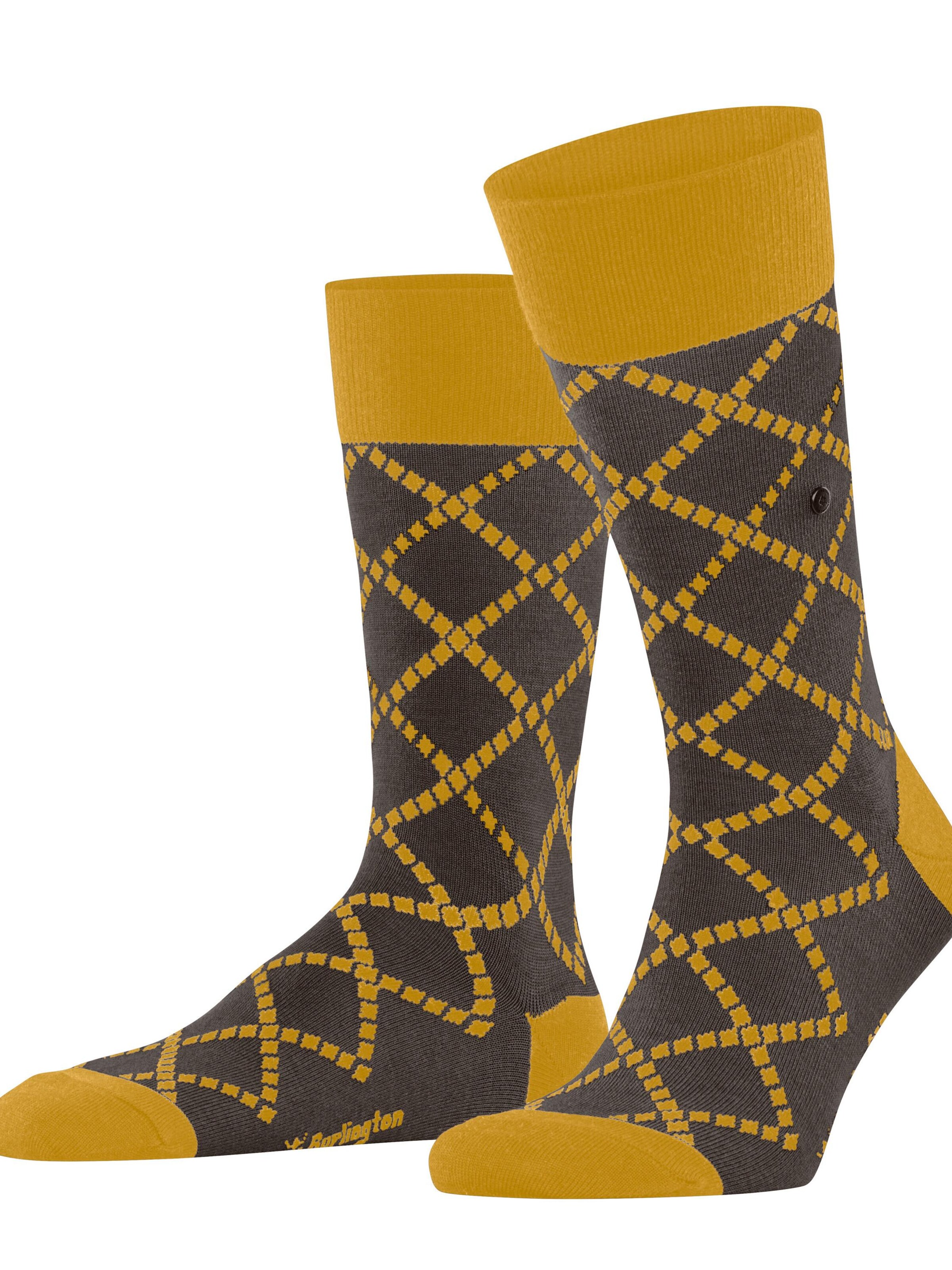 BURLINGTON Socks 'Ferry Road' in Brown: front