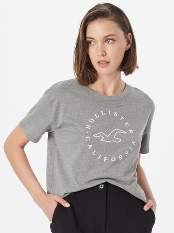 HOLLISTER Shirt in Grey: front