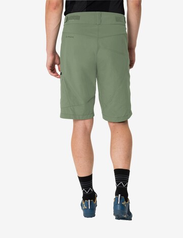 VAUDE Regular Workout Pants 'Tamaro' in Green