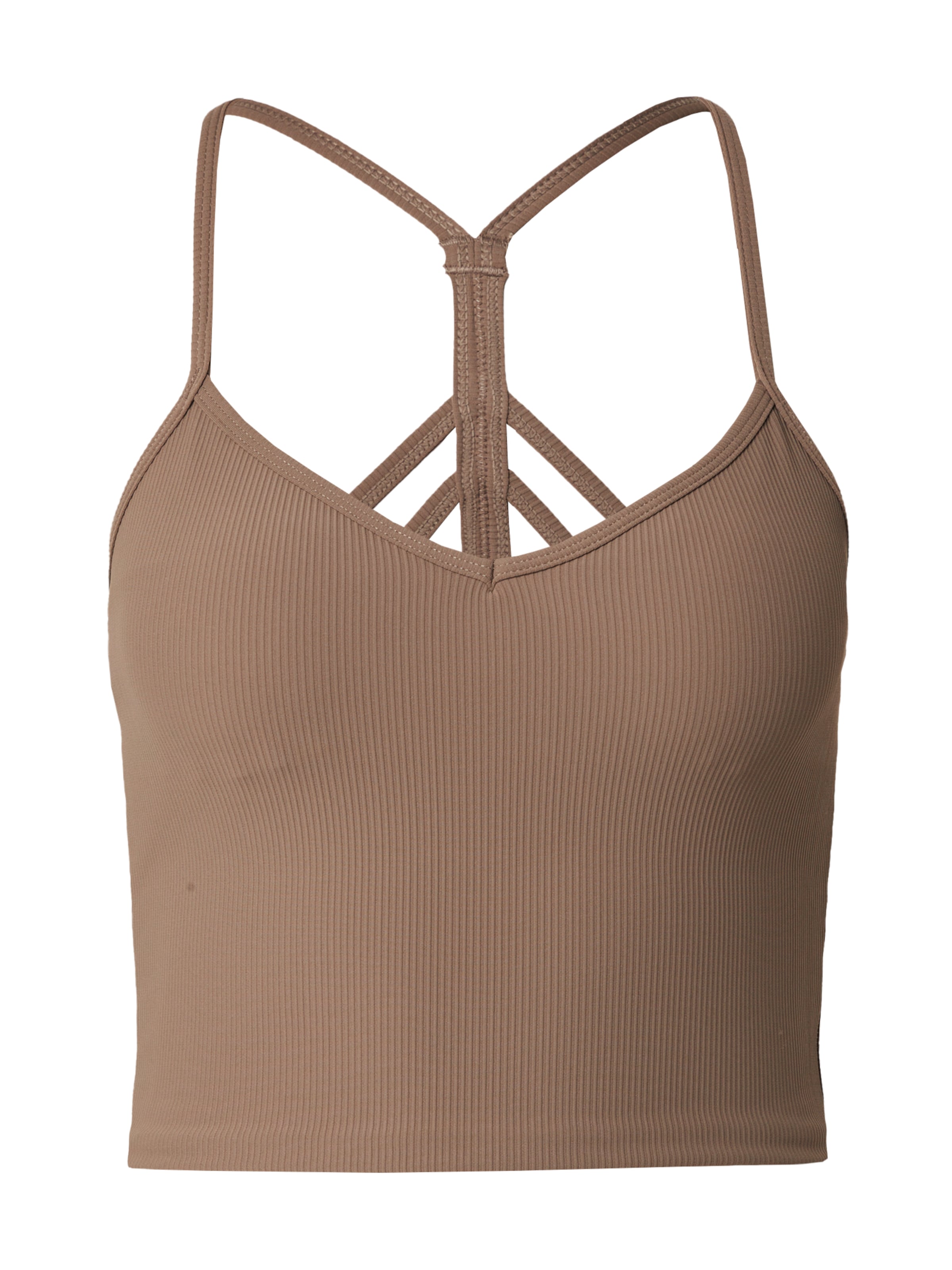 Haut de sport Aim'n en marron : devant