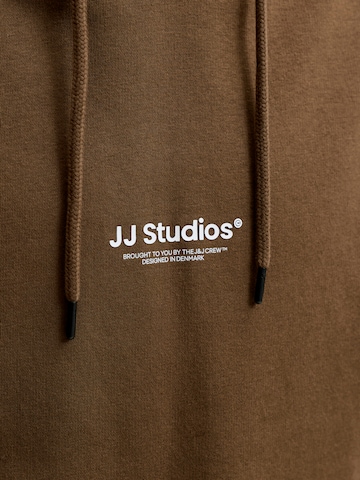 JACK & JONES Sweatshirt 'JJESOHO' in Braun