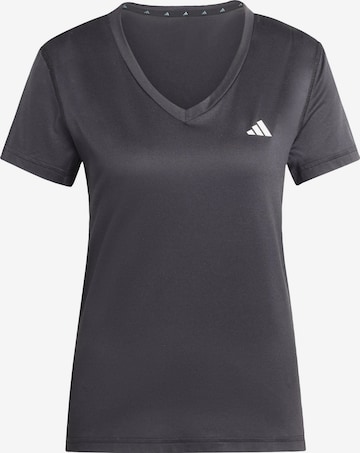 ADIDAS PERFORMANCE Functioneel shirt 'Essentials' in Zwart: voorkant