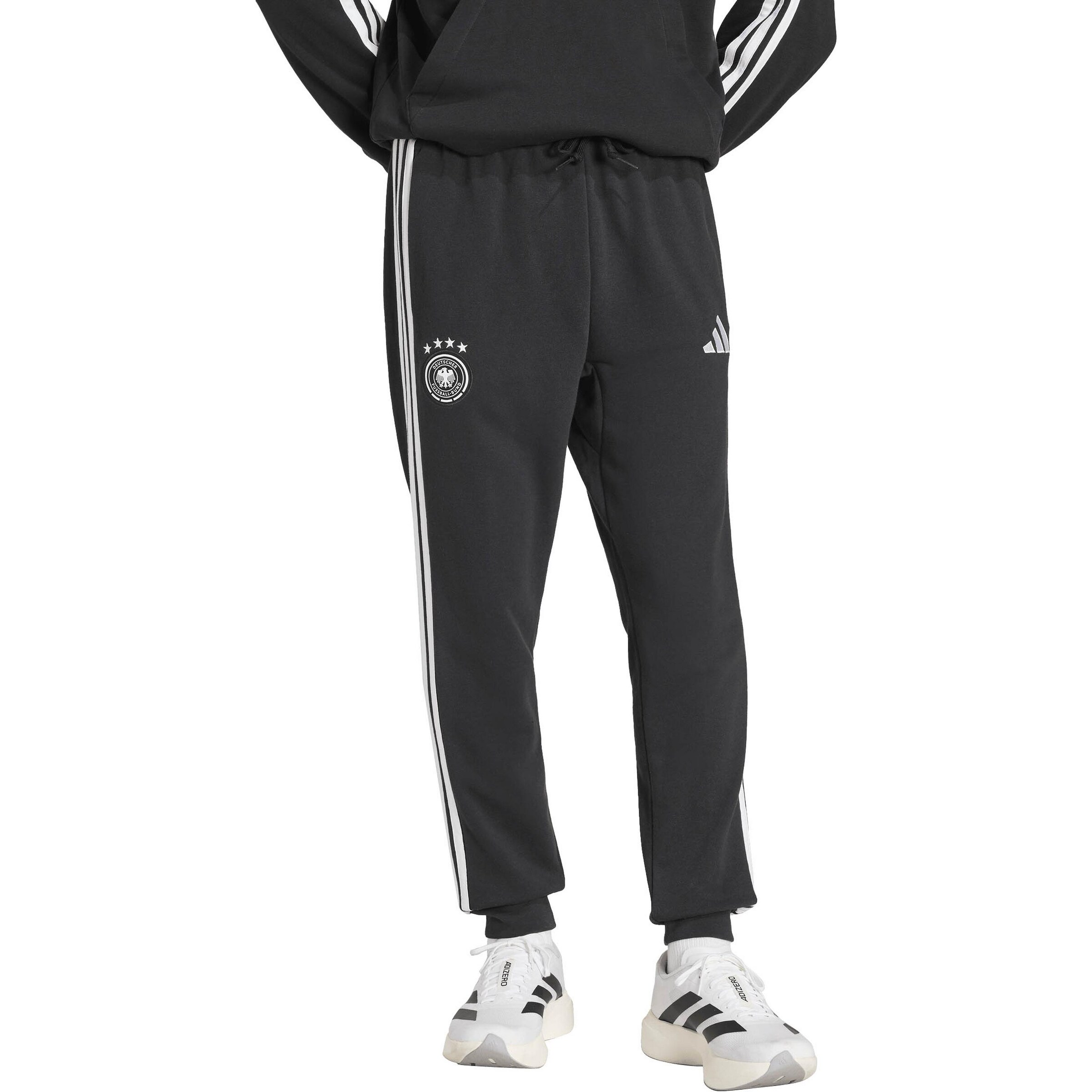 ADIDAS PERFORMANCE Tapered Sportsbukser 'DFB WM 2026 DNA' i sort: forside