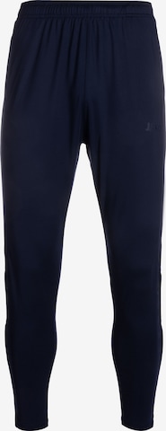 Effilé Pantalon de sport JAKO en bleu : devant