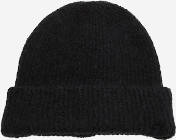 s.Oliver BLACK LABEL Beanie in Black: front