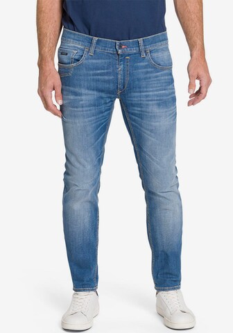 PIONEER Slimfit Jeans in Blau: predná strana