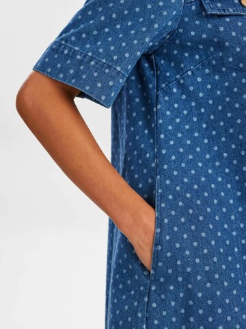 Robe 'HADDIE' NÜMPH en bleu