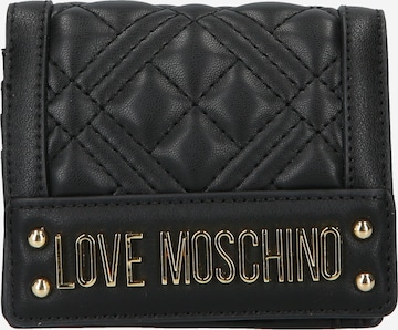 Love Moschino Wallet in Black: front