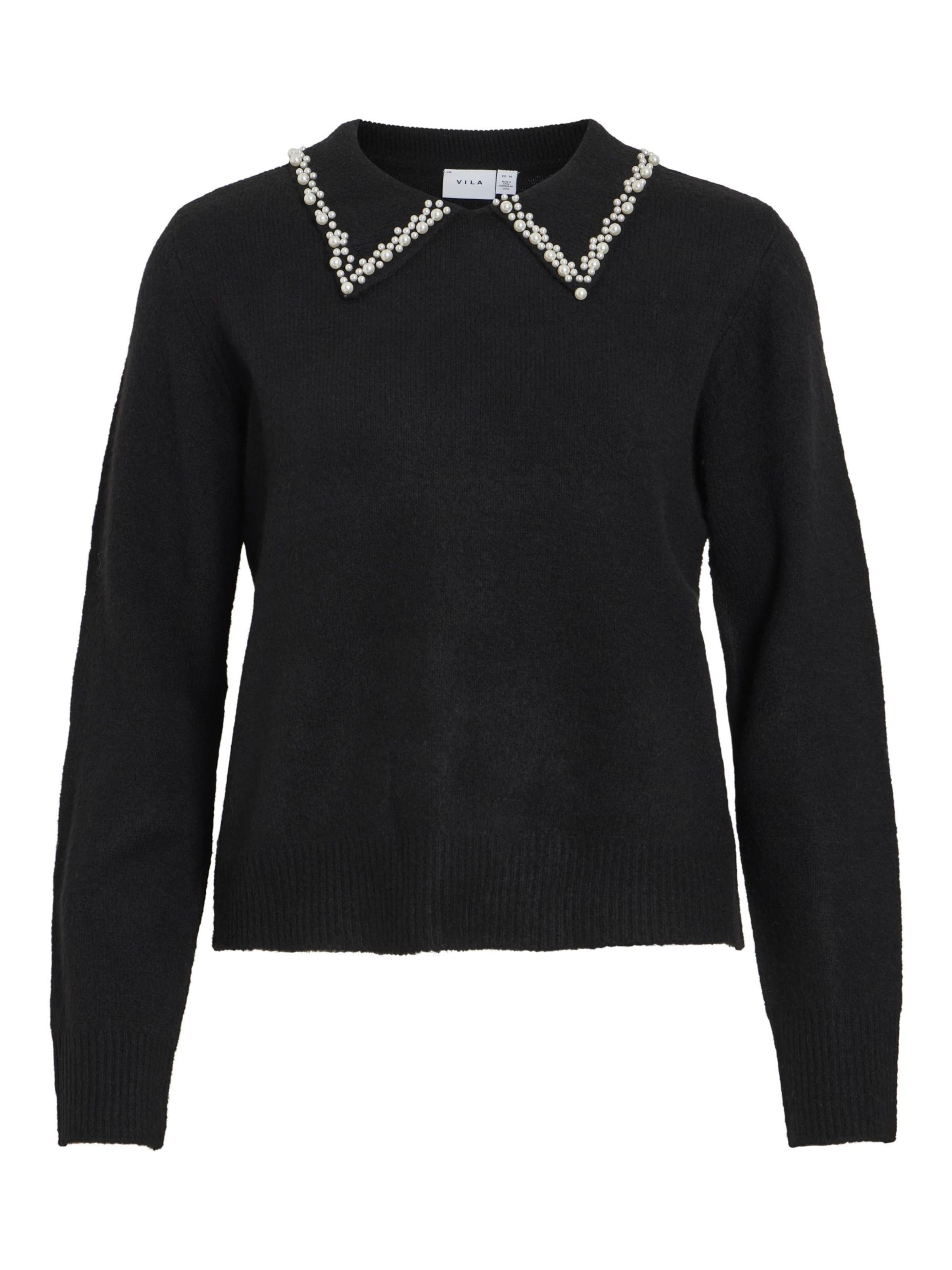 Pull-over VILA en noir : devant