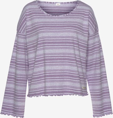 T-shirt s.Oliver en violet : devant