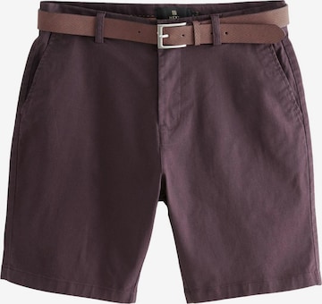 Pantalon chino Next en violet : devant
