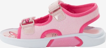 DISNEY Sandale in Pink: Vorderseite