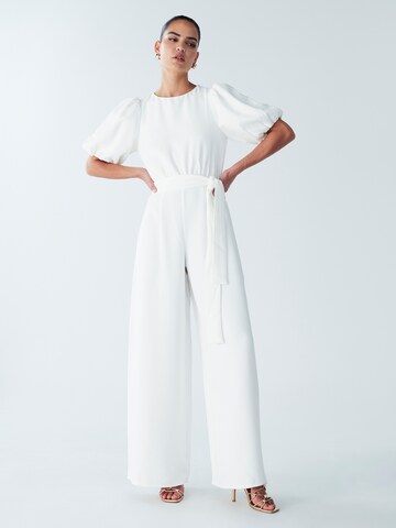 BWLDR Jumpsuit 'Laney' i vit