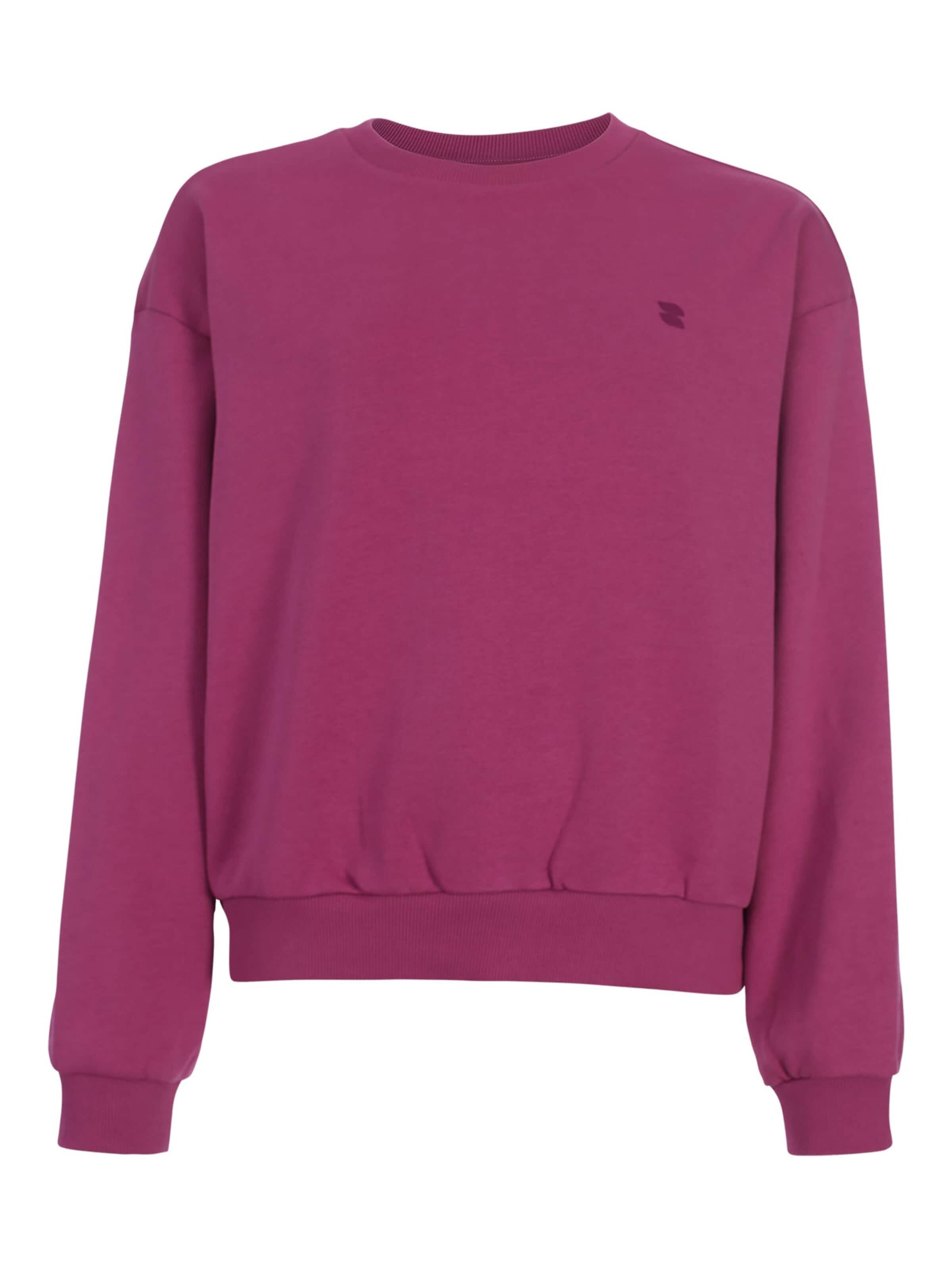 Sweat-shirt Looxs Revolution en violet : devant