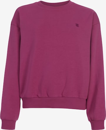 Sweat-shirt Looxs Revolution en violet : devant