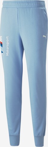 PUMA Tapered Sportbroek in Blauw: voorkant