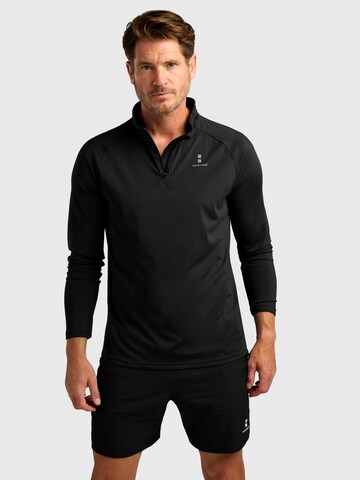 nordicdots Performance shirt in Black: front