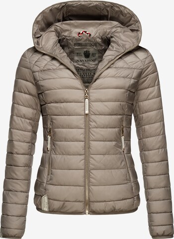 NAVAHOO Between-season jacket 'Ich Bin Hübsch' in Grey: front