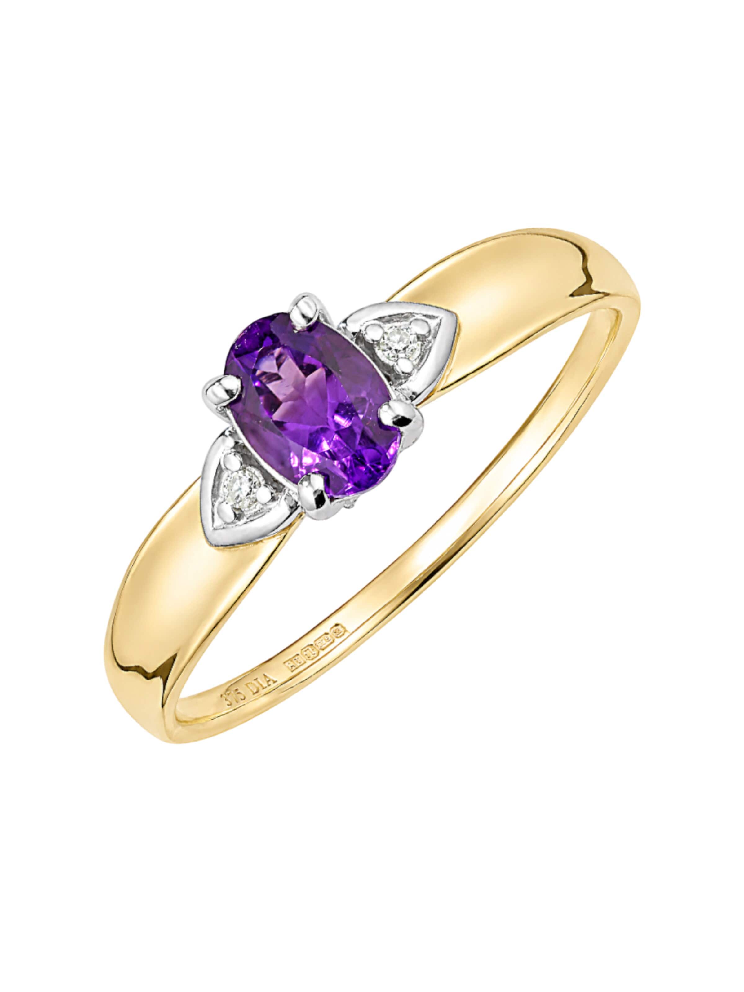 DIAMANT LETERNEL Ring in Gold: front