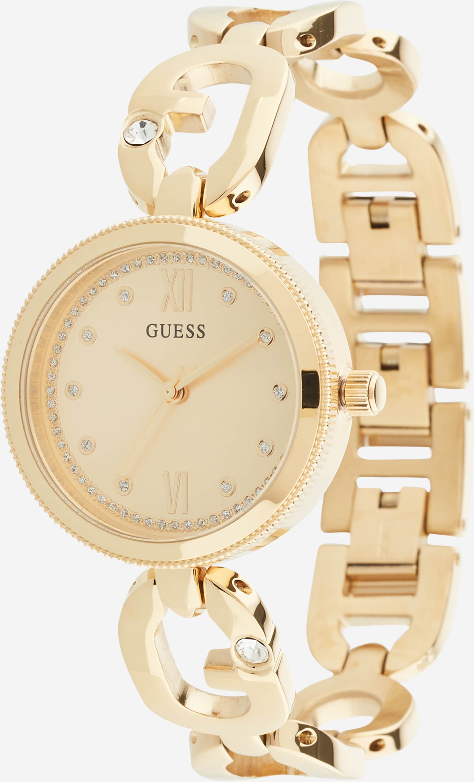 GUESS Analog Watch 'Empower' in Gold | ABOUT YOU
