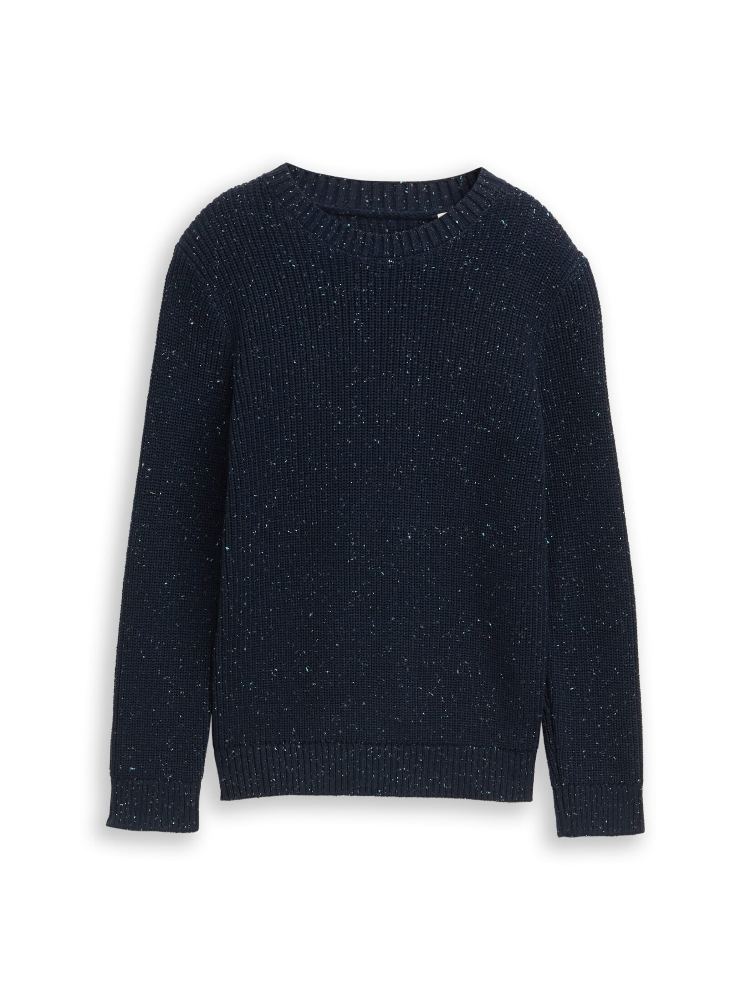 TOM TAILOR Sweater in Blue: front